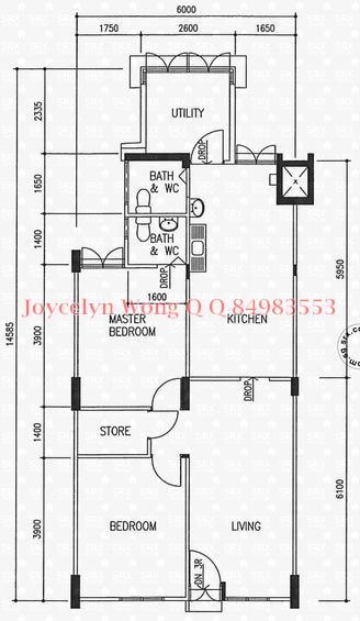 Blk 422 Ang Mo Kio Avenue 3 (Ang Mo Kio), HDB 3 Rooms #156885762